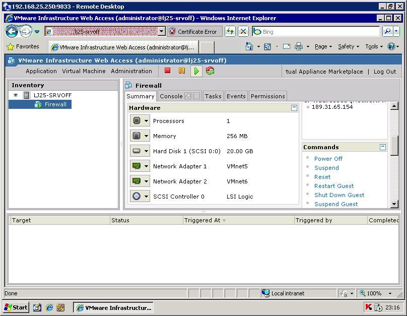 Para que isso fosse possível foram utilizados scripts de inicialização. Script Inicial: #!/bin/bash # Implementacao de Firewall - IPTABLES echo Inicializando o firewall.