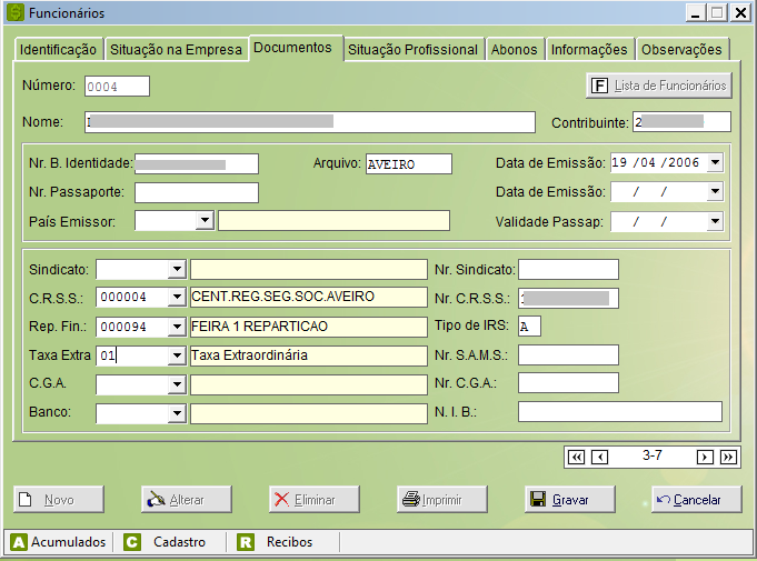 É necessário configurar a taxa na tabela de abonos e descontos. Em regra, todos os códigos que descontem IRS terão obrigatoriedade de incidir para a nova taxa.