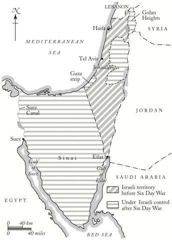 3. O mapa da região após a Guerra