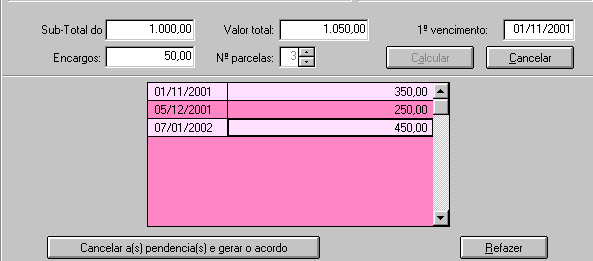 N.º do Processo: Indicar N.º do processo na forma Ex. 111/96. Fórum: Indicar o Fórum que o processo tramita. Ex: Santana - Regional I - Comarca de São Paulo. Vara: Indicar a Vara que tramita.