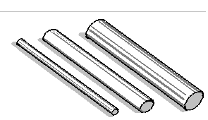 Considere vários fios condutores de mesmo material, mesma área de secção transversal de comprimentos (L) diferentes. Verifica-se que quanto maior o comprimento tanto maior é a resistência do fio.