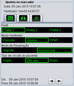 2.8. Ajustes no painel do marcador As visualizações que contêm gráficos também contêm o painel Ajustes no marcador.