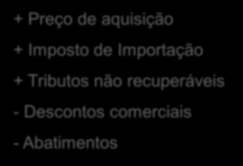 Solução em Gestão Municipal IPSAS 17 Ativo Imobilizado MENSURAÇÃO: Um item do ativo imobilizado deverá ser classificado pelo seu custo, que compreende: + Preço de aquisição + Imposto de Importação +