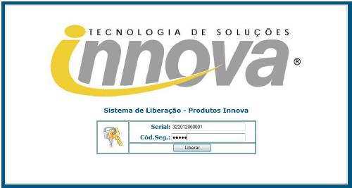 ATENÇÃO: Há a possibilidade de algum anti-virus ou firewall bloquear o acesso ao site através do botão Obter Chave, caso isto ocorra acesse o site pelo link: http://www.innsoftti.com.