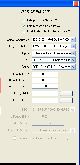 Se não souber preencher, contate seu contador.