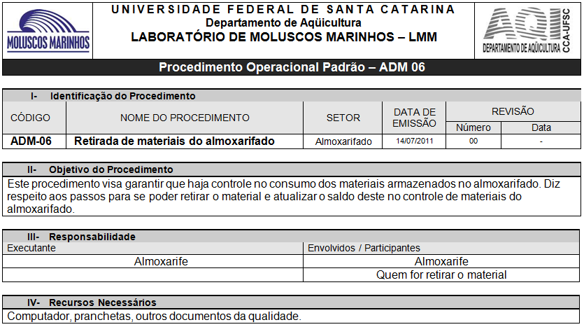 Anexo 2 - Procedimento