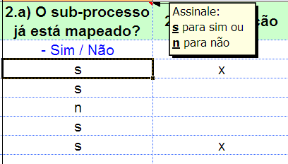 Na aba Tabulação, preencha os campos correspondentes às respostas objetivas apresentadas em cada formulário.