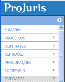 Sigla: Nome simplificado com até 5 caracteres. Manual do Usuário Processo - ProJuris Web 5.0 4.