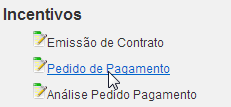 B) Se for utilizador certificado de entidade protocolada a registar a candidatura pelo beneficiário, entra através do ponto de menu