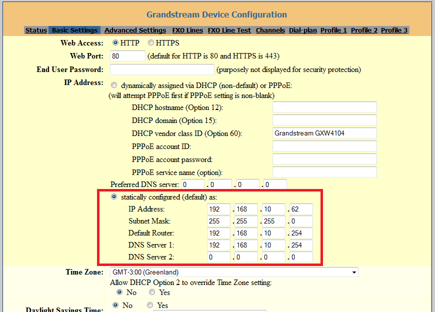 PRÉ-CONFIGURAÇÃO Antes de iniciarmos a configuração ponto-a-ponto para extender as linhas, há a necessidade de fazer uns ajustes iniciais.