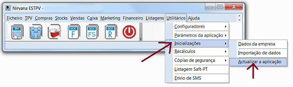 O Objectivo é: - Actualizar a aplicação importando os ficheiros que estão dentro da pasta; - Substituir o executável que tem na pasta Programas pelo anexado.