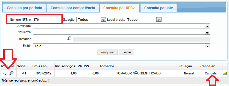 2.4.2.9.1 Substituição de NFS-e Quando uma NFS-e houver sido emitida com alguma informação incorreta, necessitando ser substituída por outra NFS-e.