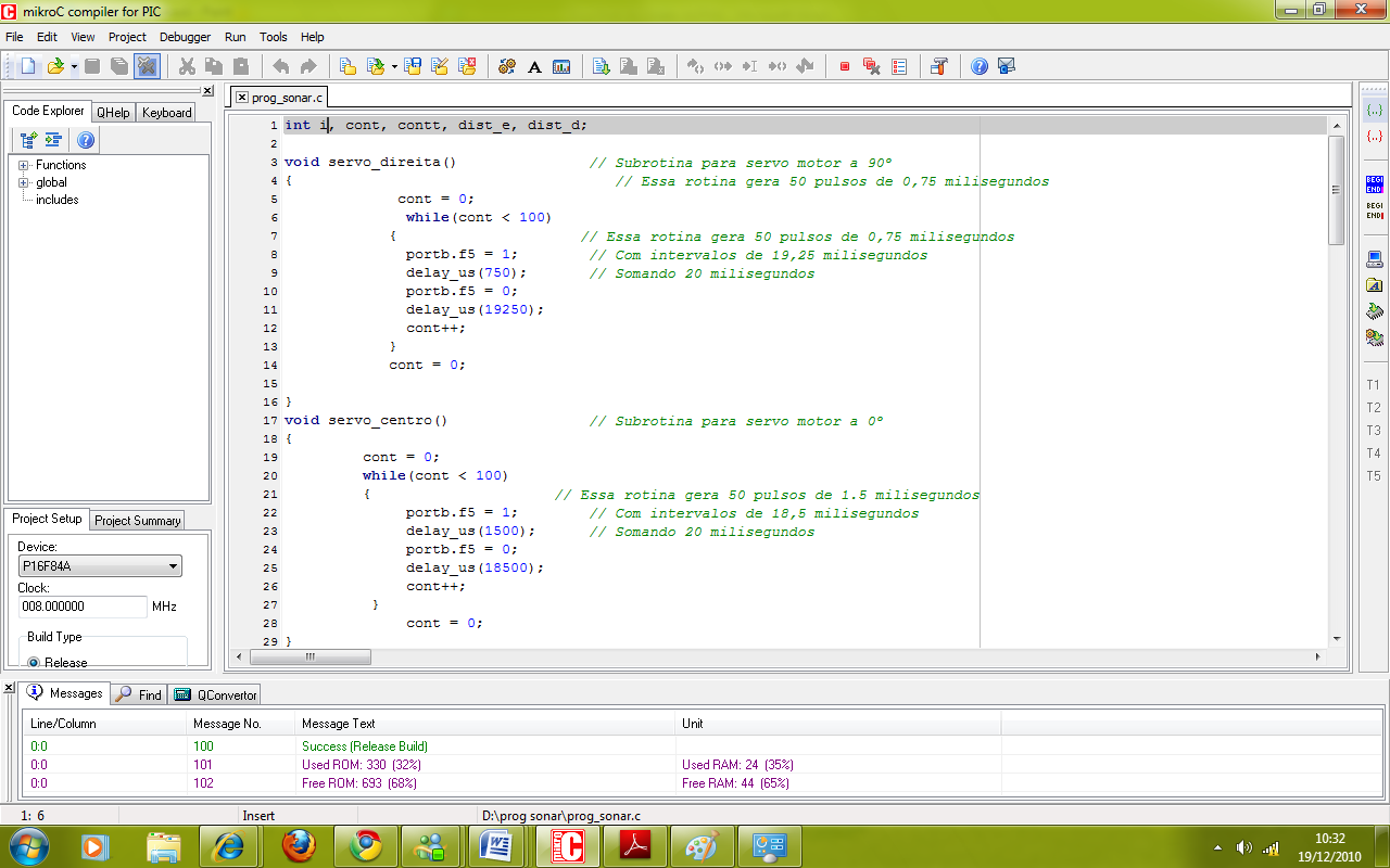 Figura 4.3: software de desenvolvimento do projeto.