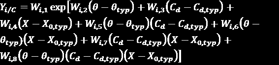 Os três ésteres selecionados para esse modelo foram o acetato de etila (ETA), o hexanoato de etila (ETX) e o acetato isoamílico (IAA).