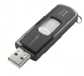 Exemplos de tipos de cartões de memória: Compact Flash SD (SecureDigital) xd-picturecard MMC (MultiMediaCard) Memory Stick 13 Semicondutores As pen drives servem