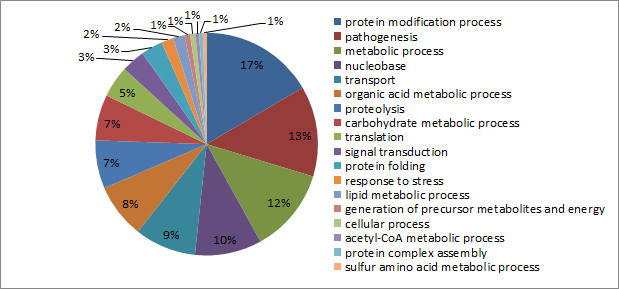 Por exemplo, algumas destas proteínas incluem: Peroxiredoxin; Formylmethionine deformylase, putative; Plasmepsin-2; Adenylosuccinate synthetase entre outras. Semelhante ao P.