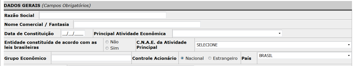 DADOS GERAIS 5 4 6 7 8 9 10 11.