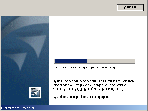 3.3 Instalação do Adobe Reader 19 Apesar do Adobe Reader atualmente estar na versão 9, neste tutorial utiliza-se a versão 7.0.5 em Português.