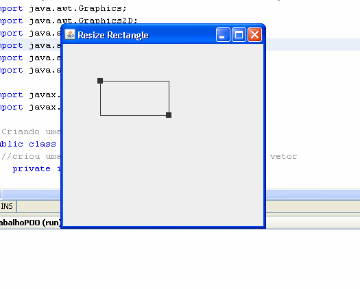 1.4 Visualização da Ferramenta em Funcionamento JAVA DESENVOLVENDO APLICAÇÕES GRÁFICAS