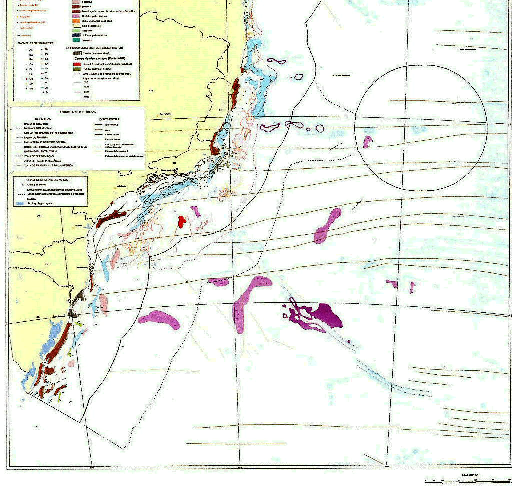 Sobre os nódulos e sulfetos polimetálicos, crostas cobaltíferas e hidratos de gás, presentes na área internacional dos oceanos (a denominada Área, no contexto da Convenção sobre o Direito do Mar),