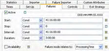 Falha: O objeto não pode receber MUs. MUs já terminou são movidas. Como desde que o objeto é falha, o tempo de configuração ou de processamento está em pausa até o final do a falha.