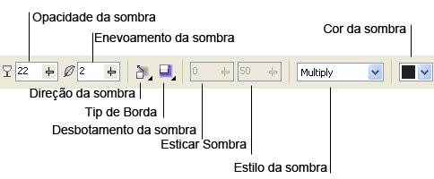 E nessas opções abaixo pode alterar os tipos de pontos e os modos de envelopamento.