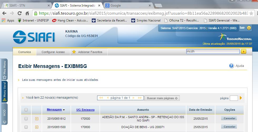 Hábil. Ou segunda opção, escreve o comando incdh na aba localizada próximo ao canto superior direito.