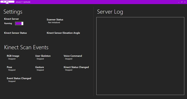 77 É possível para cada comando de interação no projeto, selecionar um comando de voz, uma pose, e um gesto. A alteração desses comandos é possível pelo menu Config.