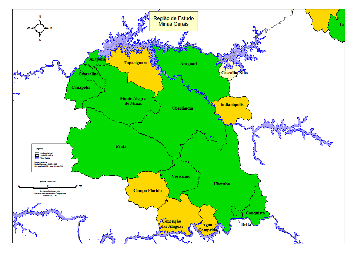 Nível de manejo A. Mapa 05.