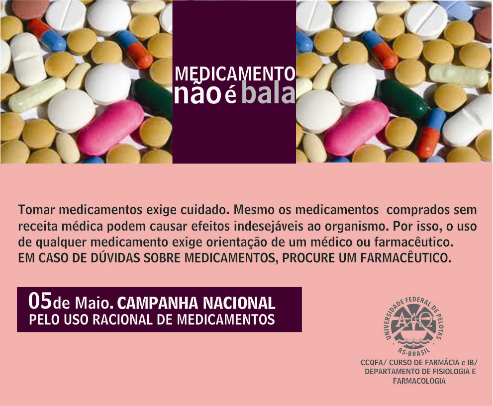 Plano de Trabalho Docente Ciências Naturais 29) Observe e leia o slogan de uma campanha: Medicamento não é bala e responda a seguir: a) O que o anúncio quer dizer com Medicamento não é bala?