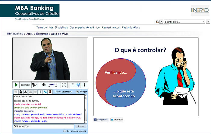 Elementos Centrais da Metodologia Apostila Virtual A primeira atividade que sugerimos é a leitura da Apostila, que tem como objetivo transmitir o conceito essencial de cada conteúdo e oferecer