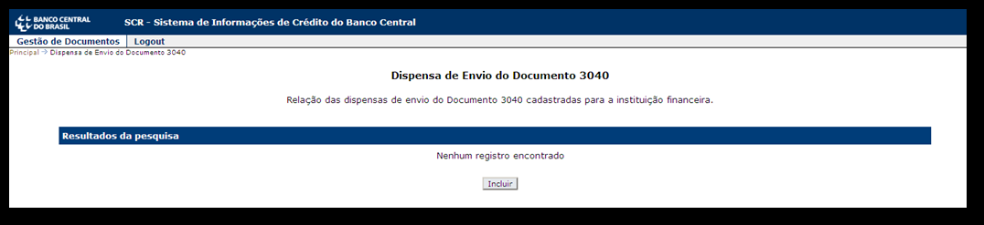 C. Solicitação de Dispensa de Envio de Documentos 1. Base Normativa A solicitação de dispensa de envio de documentos é um dispositivo referido na Carta-Circular nº 3.517. 2.