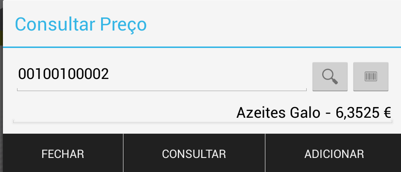 Anular Documento Esta opção está sempre disponível, quando se está a elaborar um documento elimina o documento corrente, caso não se esteja a elaborar um documento, uma janela (Fig.