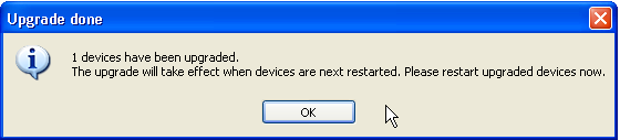 Caso o programa de atualização Dante não encontre o dispositivo clique em [Refresh]. Se mesmo assim o dispositivo não for reconhecido, inicie o processo [Failsafe Mode].