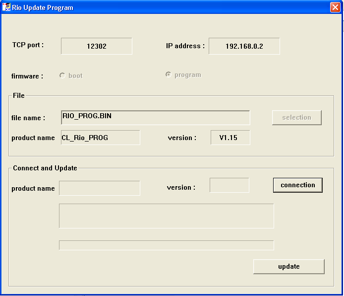 2. ATUALIZAÇÃO DO FIRMWARE DO RIO a. Desconecte o cabo ethernet do conector Dante [PRIMARY] e [SECUNDARY] localizada no painel traseiro do equipamento. b.