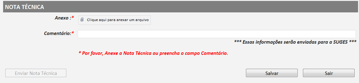 IMPORTANTE: Após o TAPg ser cancelado, não será permitido a alteração de nenhum dado. O formulário poderá ser apenas excluído. 4.2.