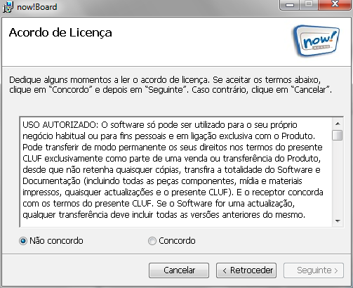 5. Bem-vindo (Figura 4). Clique em Seguinte. (Figura 4) 6. Informação (Figura 5). Clique em Seguinte. (Figura 5) 7. Acordo de Licença (Figura 6). Analisar e clicar em Concordo e Seguinte. a.