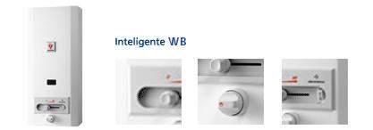 Inteligente: o inteligente de 5 litros Funcionamento e Sistema de Ignição O WB Inteligente é um aparelho com ignição por dispositivo electrónico comandado pela abertura da válvula de água.