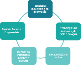 Figura 15. Sub-redes de conhecimento da RCTA Na génese desta rede está a parceria constituída para o desenvolvimento estratégico do SRTTA (Sistema Regional de Transferência de Tecnologia do Alentejo).