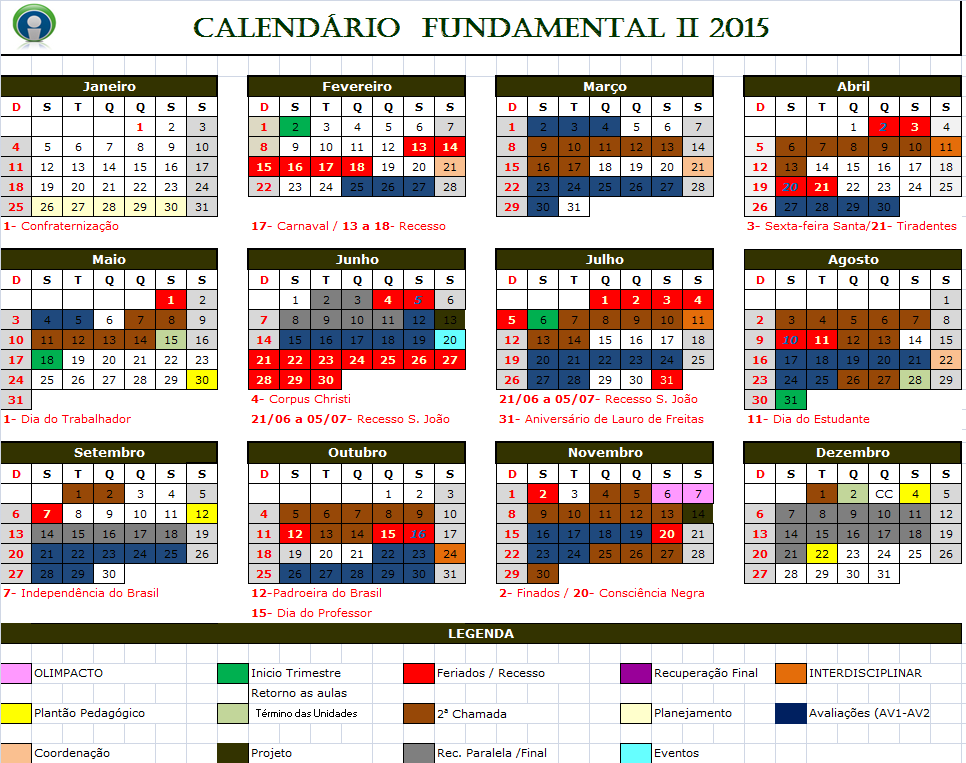 DATAS IMPORTANTES DO II TRIMESTRE DATA ASSUNTO 18/05 Início do 2º 30/05 Plantão Pedagógico Entrega de boletim e Palestra 02 a 11/06 Recuperação Paralela 12