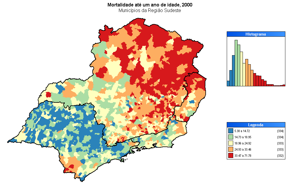 Mapa 2 Fonte: Atlas do Desenvolvimento Humano, 2003 ANEXO A Na tabela A-1 apresentamos o resultado dos exercícios contrafactuais para o Brasil, para os casos pessimista e otimista.