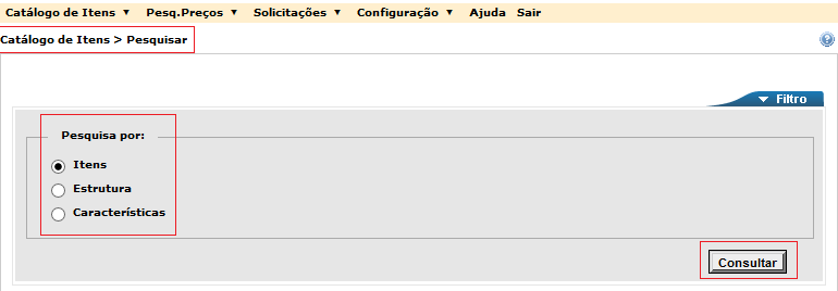 3. Solicitação Eletrônica de Compra (SEC) Sistema Unibec As manutenções no Sistema da Unibec não geraram alterações de procedimentos na criação da solicitação eletrônica de compra (SEC) para o perfil