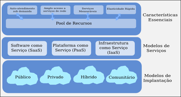 como todos os recursos estão disponibilizados na nuvem e são acessados via Internet, com isso, os usuários não precisam ter máquinas locais com alta capacidade computacional, diminuindo seus gastos