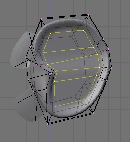 forma de V invertido (Figura 82). As duas metades da personagem estão prontas! Vide Figura 83. Vá para o Object Mode e Clique em APPLY, para aplicar o modificador MIRROR.