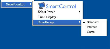 3. Otimização de Imagem Context Sensitive menu (Menu Sensível ao Contexto) O Context Sensitive menu (Menu Sensível ao Contexto) é Ativado por padrão.