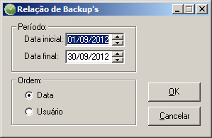 A guia Compacta somente estará disponível, quando você selecionar na guia Mais opções, a opção Executar utilitário de compactação após o backup. 2.