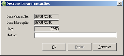 selecionadas. Para selecionar mais de uma marcação ao mesmo tempo, você deve pressionar a tecla <ctrl> e clicar com o mouse nas marcações que deseja selecionar. 9.