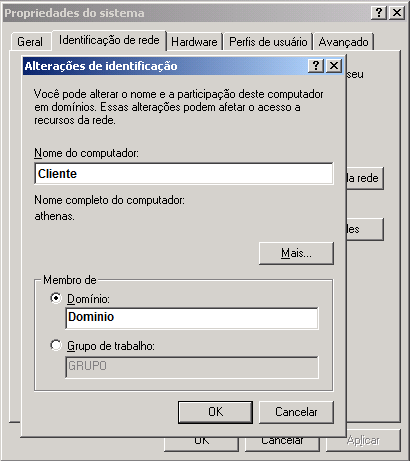 10. Passo Possíveis problemas Caso tenha problemas na conexão do cliente Windows 7 com o servidor Linux. Execute no cliente o script abaixo, para atualizar o registro do Windows.