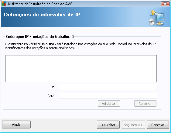 instruções de como instalar remotamente nos postos pretendidos.