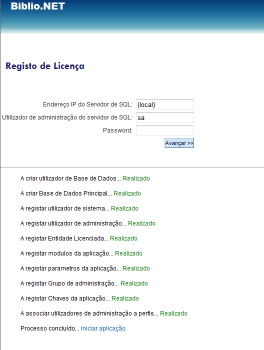 verifique se alguma está assinalada como Não realizada. Neste caso, tome nota da ocorrência e contate a Bibliosoft.